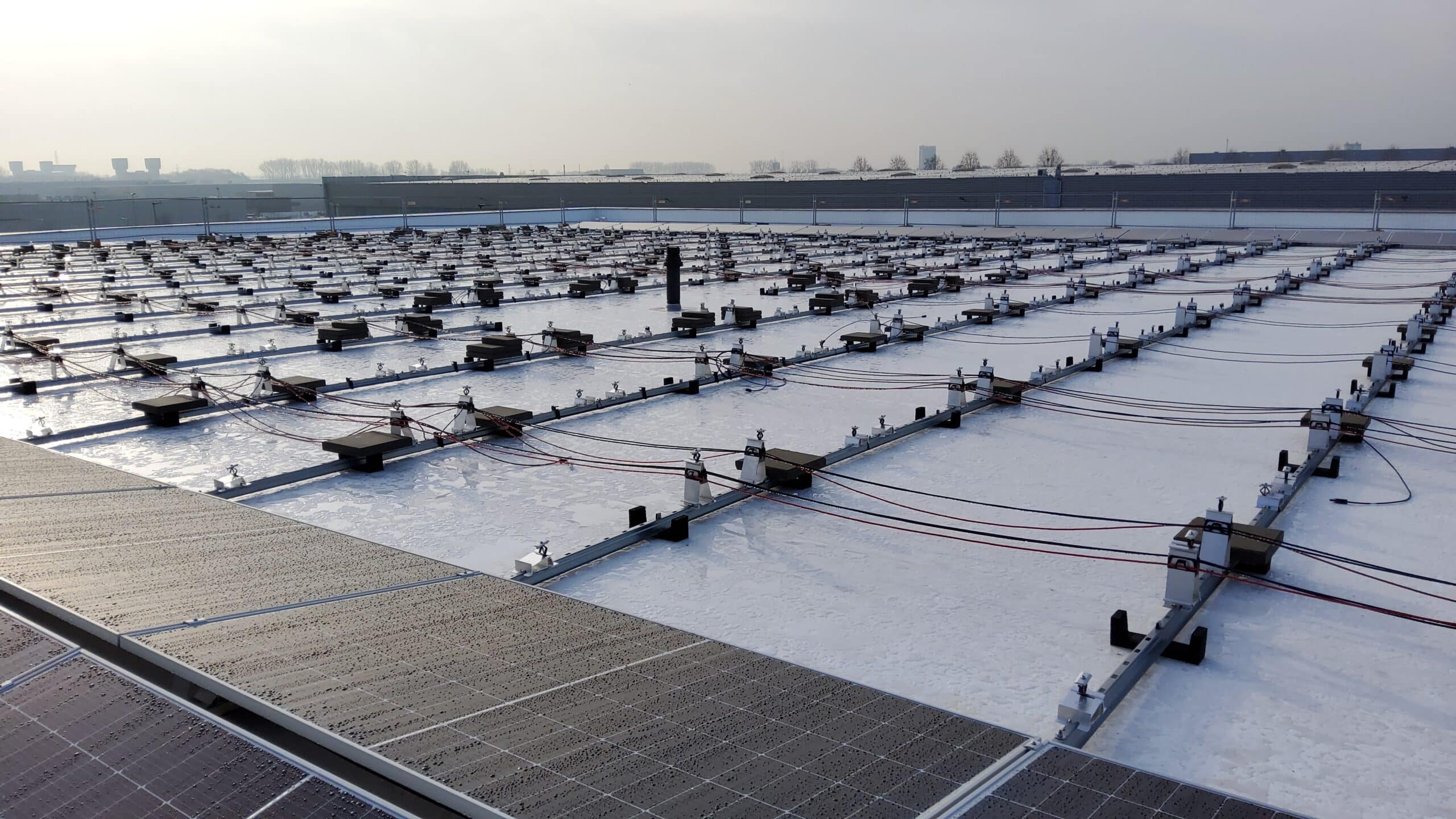 Zonnepanelen installatie